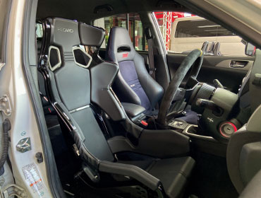 SUBARU�@�C���v���b�T�@GRB�i2008�N�j�@�Ɂ@RECARO�i���J���j�@PRO�@RACER�@RMS2700G�@����