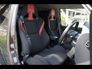RECARO�i���J���V�[�g�j�@SUZUKI�@�W���j�[�@JB23W��RECARO�i���J���j�@SR-7 Lassic�@RED/RED�@�~2�r�@����