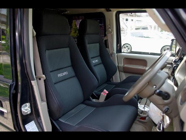 RECARO�i���J���V�[�g�j�@SUZUKI�@�G�u���B�@DA64��RECARO�i���J���j�@LX-VS SK100 BK/SIL�@�~2�r�@����