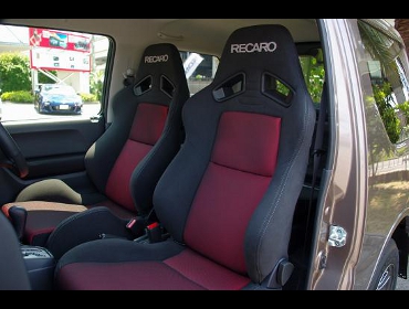 RECARO�i���J���V�[�g�j�@SUZUKI�@�W���j�[JB23�@�N���A�h��RECARO�i���J���j�@SR-7 SK100�@BK/RED�@���@SR-7F SK100�@LassicBK/RED�@����