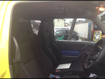 RECARO�i���J���V�[�g�j�@SUZUKI�@�W���j�[�@JB23��RECARO�i���J���j�@SR-7F SK100 SIL�@�~2�r�@����