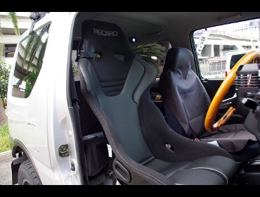 RECARO�i���J���V�[�g�j�@SUZUKI�@�W���j�[�@JB23W�Ƀ��J���@RS-G SK2�@BK/SIL�@����