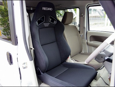 RECARO�i���J���V�[�g�j�@SUZUKI�@�G�u���B�@JOIN�^�[�{�@DA17V�Ƀ��J���@SR-7F�@GK100�@BK/BK�@����