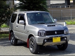SUZUKI�@�W���j�[10�^�@JB23�@�Ɂ@RECARO�i���J���jSR-7F�@GK100�@�V�[�g�q�[�^�[�t���@BK/RED�@A/R�@����