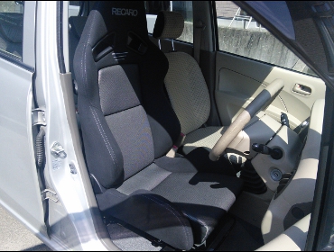 SUZUKI�@�A���g�@HA25S�@�Ɂ@RECARO�i���J���j�@SR-7�@GK100�@�V�[�g�q�[�^�[�t�� �@BK/SIL�@����