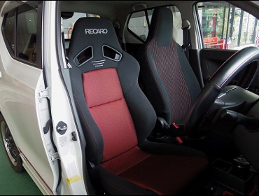 SUZUKI�@�A���g�^�[�{�@RS�@HA36S�@�Ɂ@RECARO�i���J���j�@SR-7F�@GK100�@BK/RED�@����