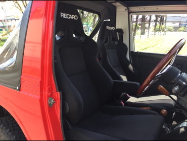 RECARO�i���J���V�[�g�j�@SUZUKI�@�W���j�[�@JA11�@�Ɂ@RECARO�i���J���j�@SR-7F�@KK100�@BK�@�~2�r�@����