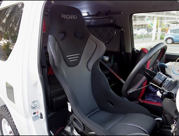 RECARO�i���J���V�[�g�j�@SUZUKI�@�W���j�[�@JB23�@�Ɂ@RECARO�i���J���j�@RS-G�@GK�@BK/SIL�@�V�[�g�q�[�^�[�t���@����