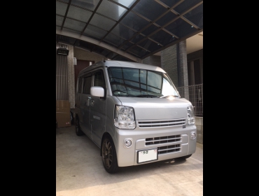 SUZUKI�@�G�u���B�@DA17V�@�Ɂ@RECARO�i���J���j�@SR-7F�@GK100�@BK/BK�@�A�[�����X�g�t���@����
