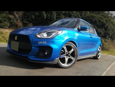 SUZUKI�@�X�C�t�g�X�|�[�c�@ZC33S�@�Ɂ@RECARO�i���J���j�@SR-7�@SK100�@BK/�u���[�@���@SR-7F�@GK100�@BK/�u���[�@����