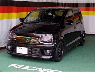 SUZUKI�@�A���g�@�^�[�{RS�@HA36S�i2017�N�j�@�Ɂ@RECARO�i���J���j�@SR-7�@GK100�@BK/RED�@����