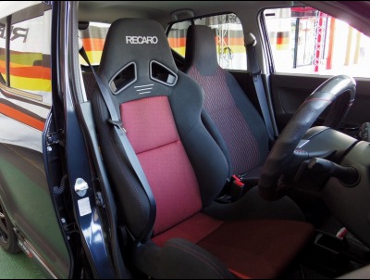 SUZUKI�@�A���g�@�^�[�{RS�@HA36S�i2017�N�j�@�Ɂ@RECARO�i���J���j�@SR-7�@GK100�@BK/RED�@����