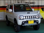 SUZUKI�@�W���j�[�@JB23�i2009�N�j�@�Ɂ@RECARO�i���J���j�@SR-7�@KK100�@RED�@����