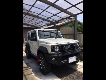 SUZUKI�@�W���j�[�V�G���@JB74�i2019�N�j�@�Ɂ@RECARO�i���J���j�@SR-7F�@Lassic�@���@A/R�^�C�v�@�V�[�g�q�[�^�[�t���@����