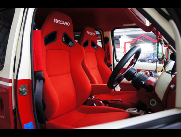 SUZUKI�@�G�u���B�@DA62V�i2005�N�j�@�Ɂ@RECARO�i���J���j�@SR-7F�@KK100�@RED�@�A�[�����X�g�t���@�~���E�@����