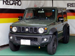 SUZUKI�@�W���j�[�V�G���@JB74W�i2018�N�j�@�Ɂ@RECARO�i���J���j�@SR-7�@GK100�@BK/SIL�@�V�[�g�q�[�^�[�t���@����