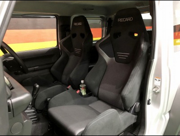 SUZUKI�@�W���j�[�@�V�G���@JB74�@�Ɂ@RECARO�i���J���j�@SR-6�@GK100S�@BK/SIL�@�~���E�@����