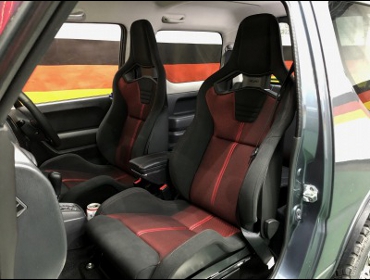 SUZUKI�@�W���j�[�@JB23W�i2007�N�j�@�@�Ɂ@RECARO�i���J���j�@�X�|�[�c�X�^�[�@GK100H�@RED�@����