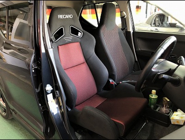 SUZUKI�@�A���g�^�[�{RS�@HA36�i2017�N�j�@�Ɂ@RECARO�i���J���j�@SR-7�@GK100�@BK/RED�@����