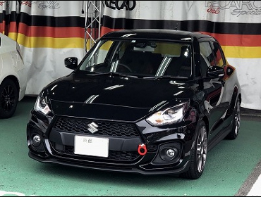 SUZUKI�@�X�C�t�g�X�|�[�c�@ZC33S�i2019�N�j�@�Ɂ@RECARO�i���J���j�@RS-G�@GK�@BK/RED�@����