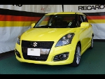 SUZUKI�@�X�C�t�g�X�|�[�c�@ZC32S�i2016�N�j�@�Ɂ@RECARO�i���J���j�@SR-7�@GU100H�@�u���E���@���@SR-7F�@GU100H�@�u���E���@����