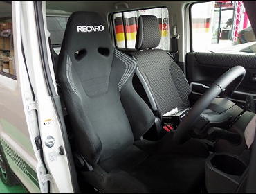 SUZUKI�@�n�X���[�@MR92S�i2020�N�j�@�Ɂ@RECARO�i���J���j�@SR-6�@����