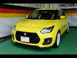 SUZUKI�@�X�C�t�g�X�|�[�c�@ZC33S�i2018�N8���j�@�Ɂ@RECARO�i���J���j�@RS-G�@GK�@BK/SIL