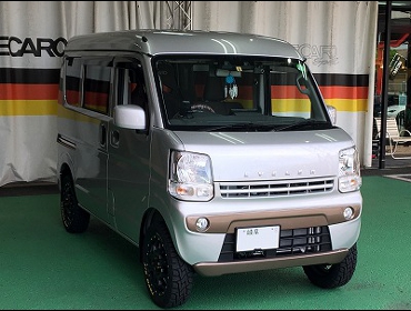 SUZUKI�@�G�u���B�@DA17V�@�Ɂ@RECARO�i���J���j�@SR-7F�@GU100�@�u���E���@�A�[�����X�g�t���@����