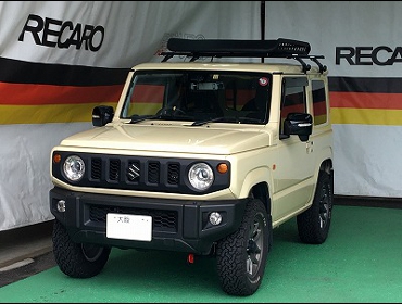 SUZUKI�@�W���j�[�@JB64�i2019�N�j�@�Ɂ@RECARO�i���J���j�@SR-7F�@GK100H�@BK�@�V�[�g�q�[�^�[�t���@����