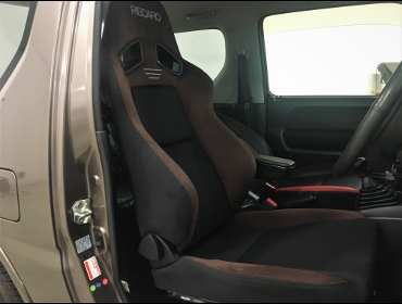 SUZUKI�@�W���j�[�@JB23W�@MT�ԁ@�����V�[�g�q�[�^�[�t���i2013�N�j�@�Ɂ@RECARO�i���J���j�@SR-7F�@GU100H�@�u���E���@����