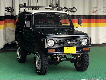 SUZUKI�@�W���j�[�@JA11�i1995�N�j�@�Ɂ@RECARO�i���J���j�@SR-7F�@GK100�@BK/BK�@����
