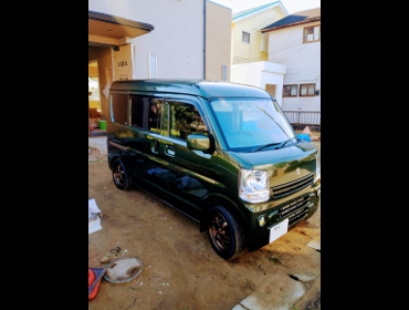 SUZUKI�@�G�u���B�@DA17�@�Ɂ@RECARO�i���J���j�@SR-7F�@KK100�@BK�@�V�[�g�q�[�^�[�t���@�~���E�@����