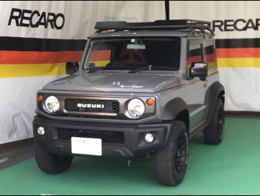 SUZUKI�@�W���j�[�V�G���@JB74W�i2020�N�j�@�Ɂ@RECARO�i���J���j�@SR-7F�@GU100H�@RED�@�V�[�g�q�[�^�[�t���@�����@
