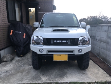 SUZUKI�@�W���j�[�@JB23W�@�Ɂ@RECARO�i���J���j�@SR-7F�@GK100�@BK/�u���[�@����