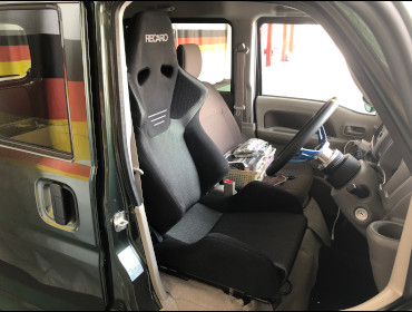 SUZUKI�@�G�u���B�@DA17V�i2021�N�j�@�Ɂ@RECARO�i���J���j�@SR-6�@GK100S�@BK/SIL�@����