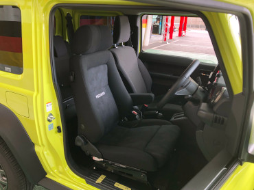 SUZUKI�@�W���j�[�V�G���@JB74W�i2020�N�j�@�Ɂ@RECARO�i���J���j�@�G���S���hMV�@BK�@�V�[�g�q�[�^�[�t���@����