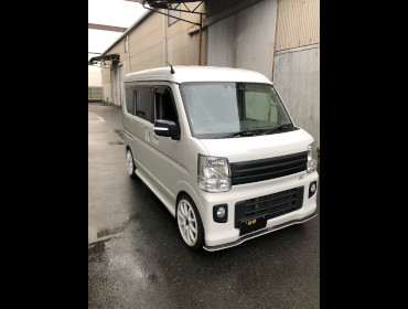 SUZUKI�@�G�u���B�@DA17V�@�Ɂ@RECARO�i���J���j�@SR-7F�@KK100�@BK�@�V�[�g�q�[�^�[�t���@�A�[�����X�g�t���@����