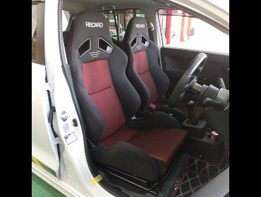 SUZUKI�@�A���g���[�N�X�@HA36S�@�Ɂ@RECARO�i���J���j�@SR-7�@GK100�@BK/RED�@�V�[�g�q�[�^�[�t���@���@SR-7�@GK100�@BK/RED�@����