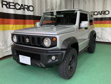 SUZUKI�@�W���j�[�V�G���@JB74�i2018�N�j�@�Ɂ@RECARO�i���J���j�@RCS�@BK�V�F��/SIL���b�V���@����