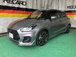 SUZUKI�@�X�C�t�g�X�|�[�c�@ZC33S�i2021�N�j�@�Ɂ@RECARO�i���J���j�@SR-7F�@GK100�@BK/SIL�@�V�[�g�q�[�^�[�t���@����