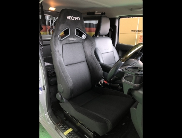 SUZUKI�@�W���j�[�@JB64�i2020�N�j�@�Ɂ@RECARO�i���J���j�@SR-7F�@GU100H�@BK�@����