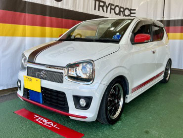 SUZUKI�@�A���g�@HA36S�i2015�N�j�@�Ɂ@RECARO�i���J���j�@TS-G�@GK�@BK/BK�@����