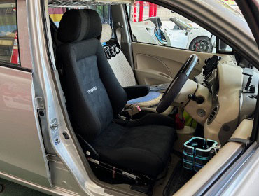 SUZUKI�@�A���g�@HA25S�i2010�N�j�@�Ɂ@RECARO�i���J���j�@�G���S���hD�@BK�@�V�[�g�q�[�^�[�t���@����