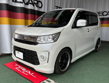 SUZUKI�@���S��R�X�e�q���O���[�@DBA-MH34S�i2014�N�j�@�Ɂ@RECARO�i���J���j�@SR-S�@UT100H�@BK���U�[�@�V�[�g�q�[�^�[�t���@����