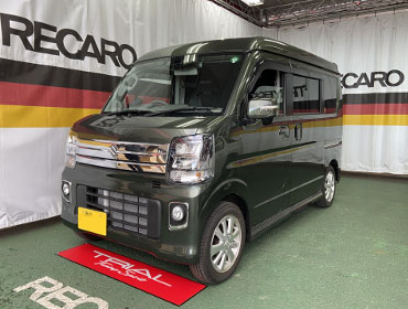 SUZUKI�@�G�u���B���S���@DA17�i2024�N�j�@�Ɂ@RECARO�i���J���j�@SR-C�@BK100�@A/R�@BK/SIL�@���@SR-7F�@BK�@BK/SIL�@����