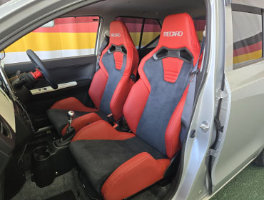 SUZUKI�@�A���g�@HA36S�i2018�N�j�@�Ɂ@RECARO�i���J���j�@SR-S�@UT100�@RED�@�~���E�@����