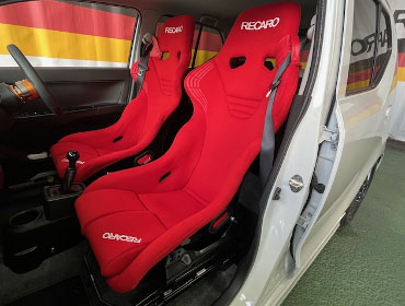 SUZUKI�@�A���g���[�N�X�@HA36S�i2019�N�j�@�Ɂ@RECARO�i���J���j�@RS-GS�@RED�@�~���E�@����
