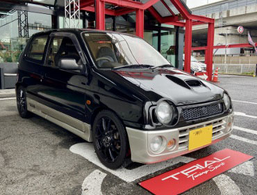 SUZUKI�@�A���g���[�N�X�@E-HA21S�i1996�N�j�@�Ɂ@RECARO�i���J���j�@SR-S�@BK100�@BK/BK�@���ʃV���[�g�J�b�g���H�@����