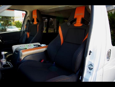 RECARO�i���J���V�[�g�j�@TOYOTA�@�n�C�G�[�X�@�X�[�p�[GL��RECARO�i���J���j�@SR-7F Lassic �I�����W�@�~2�r 