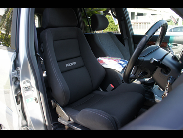 RECARO�i���J���V�[�g�j�@TOYOTA�@�����h�N���[�U�[�@�v���h120��RECARO�i���J���j�@LX-VS SK100�@BK�@����